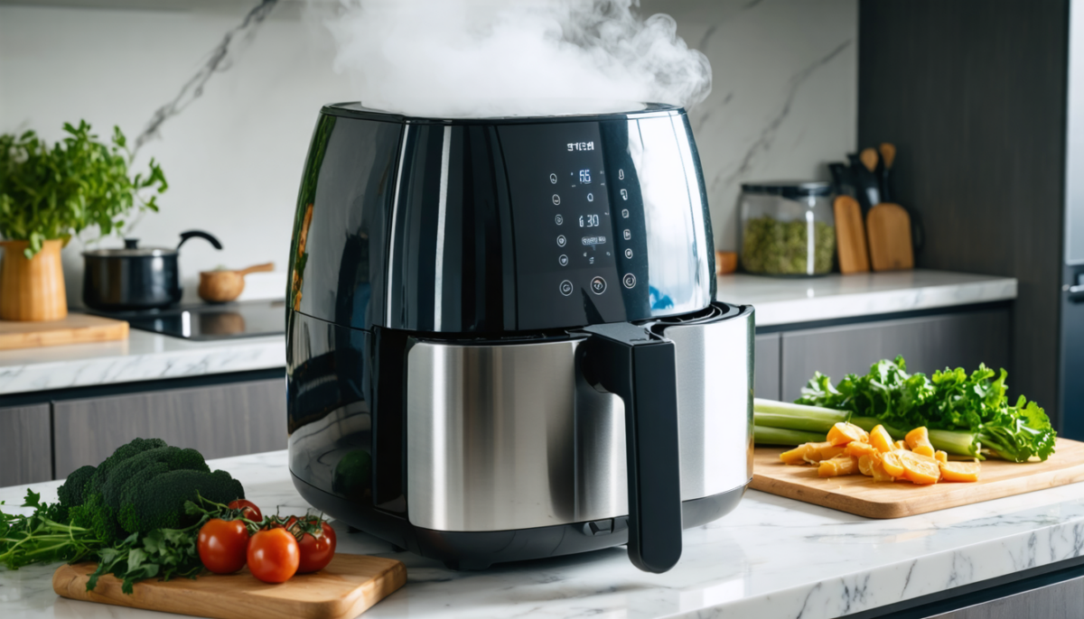 découvrez notre sélection exclusive des meilleurs airfryers avec fonction vapeur, testés en profondeur pour une cuisson saine et savoureuse.