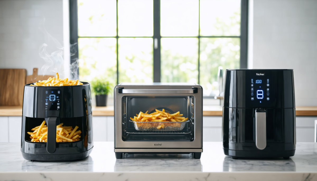découvrez quel appareil de cuisson — friteuse, four ou airfryer — est le plus économique à l'usage pour faire des économies tout en préparant vos plats préférés.