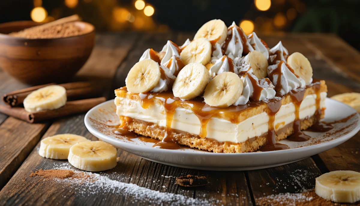découvrez le banoffee, un dessert gourmand sans cuisson, parfait pour réchauffer vos journées d'hiver avec une bouchée délicieusement réconfortante.