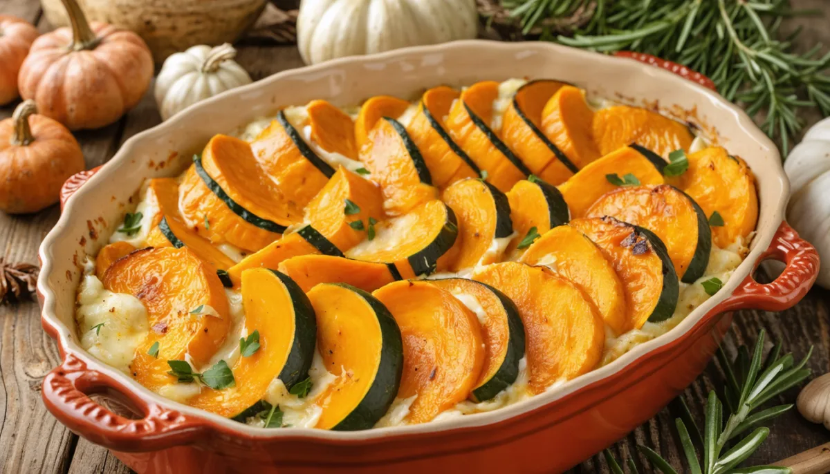 découvrez une recette innovante pour sublimer votre gratin d’automne avec de la courge butternut tranchée façon rôti. une saveur délicieuse et une texture parfaite à essayer absolument !