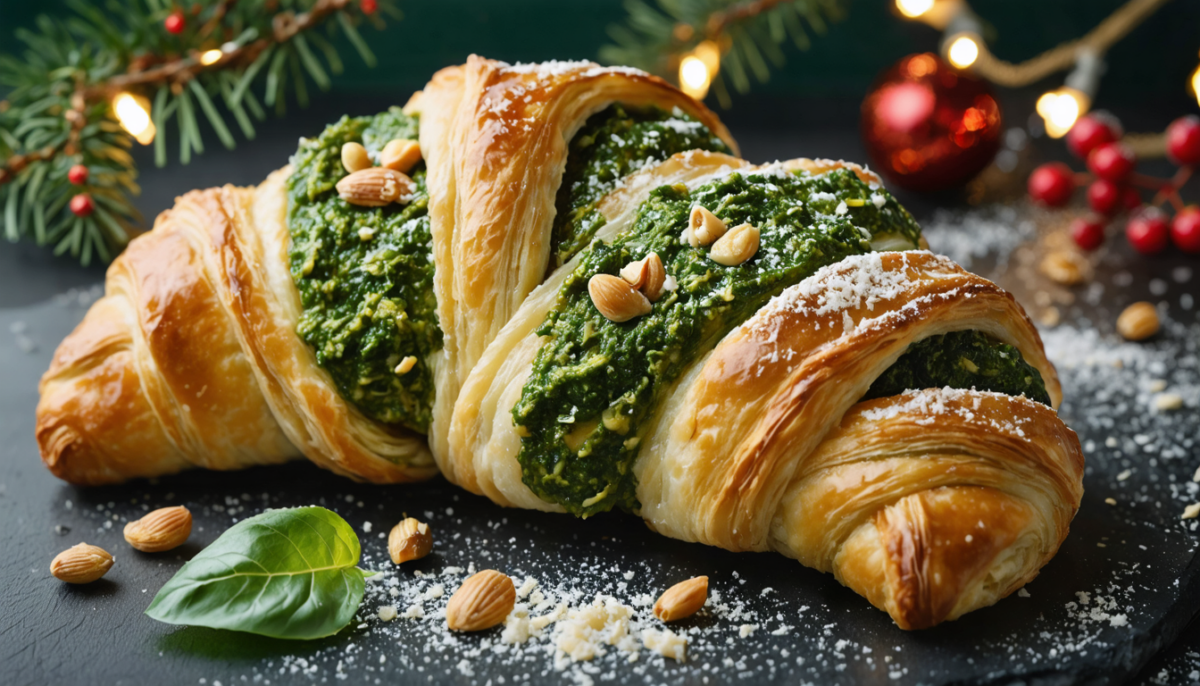 découvrez la recette facile et savoureuse d'une torsade feuilletée ultra croustillante au pesto, idéale pour prolonger la magie de noël en famille et régaler vos invités.