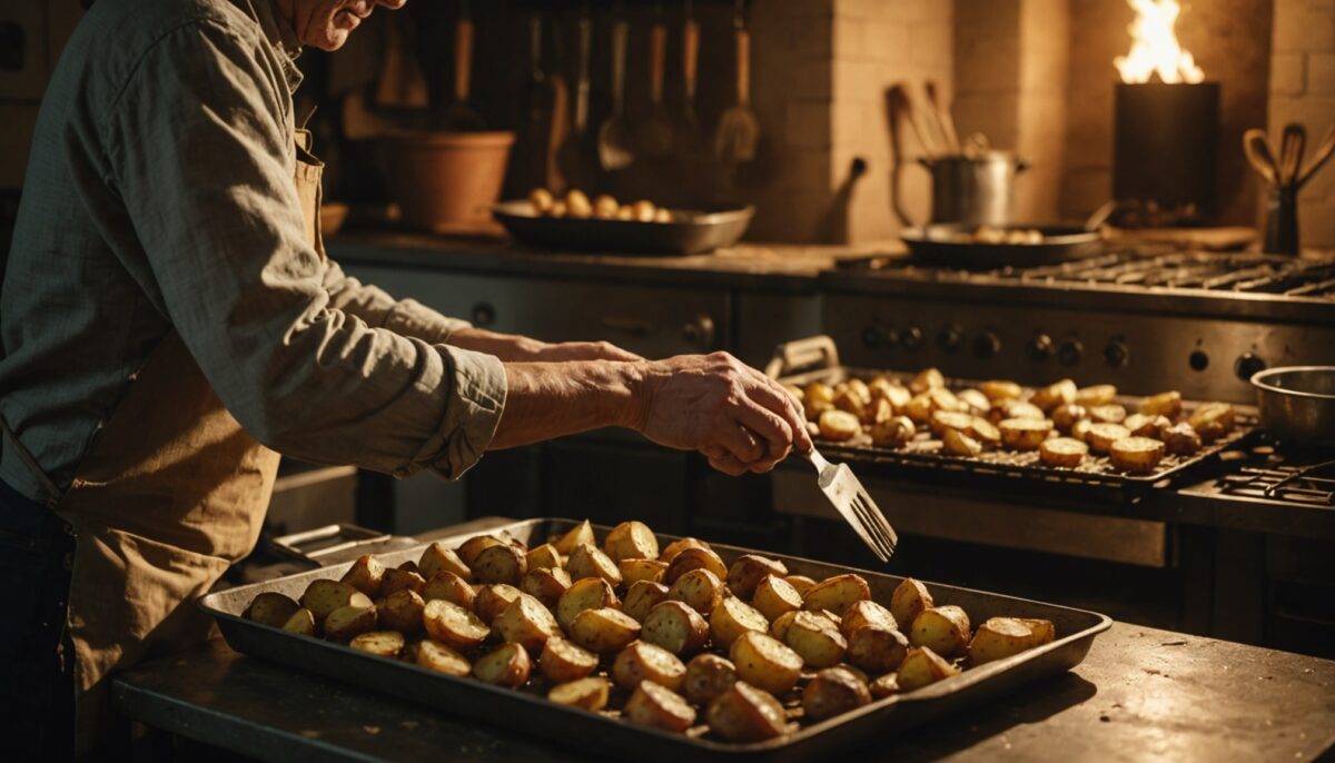 "Pommes de terre rôties : le secret croustillant que personne ne connaît (à tester ce soir)"