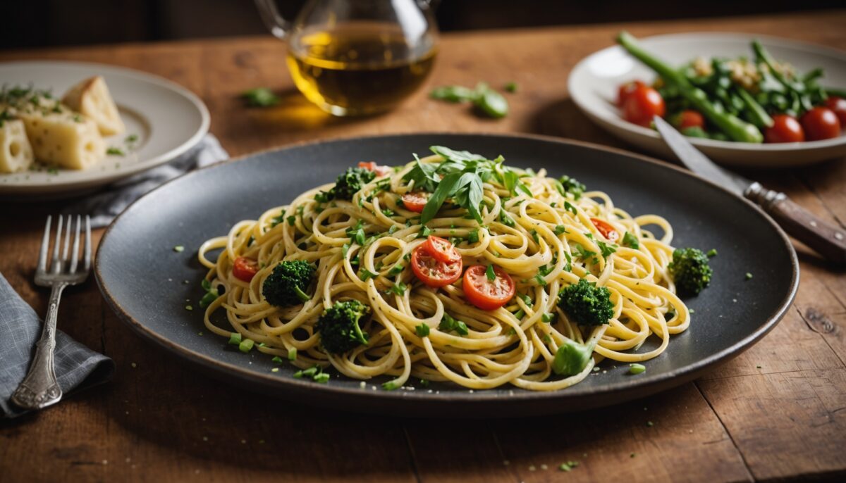 "Ces linguine aux poireaux fondants surprennent : un secret de chef dévoilé"