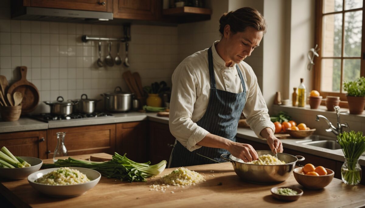 "Risotto poireau et mascarpone : la technique secrète pour une texture ultra-crémeuse rapide"
