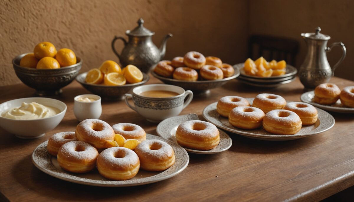 Sfenj revisités : les beignets marocains garnis à la crème pâtissière qui font craquer TikTok