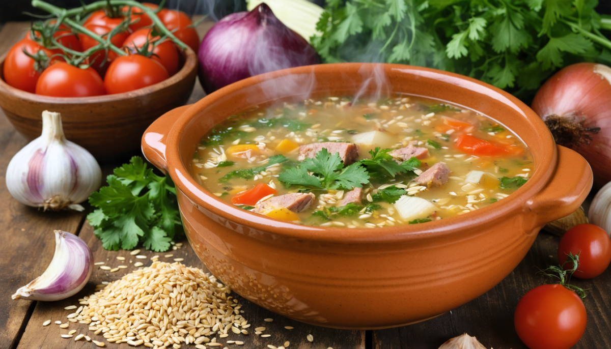 découvrez les secrets de la chorba frik algérienne pour obtenir un bouillon clair et une viande tendre, préparée avec du blé vert concassé. recette traditionnelle facile à réaliser.