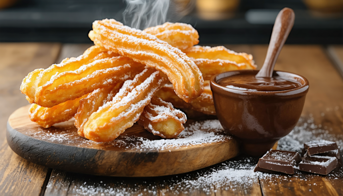 découvrez notre recette rapide de churros maison ultra croustillants, prête en seulement 15 minutes, pour un goûter de mardi gras gourmand et réussi.