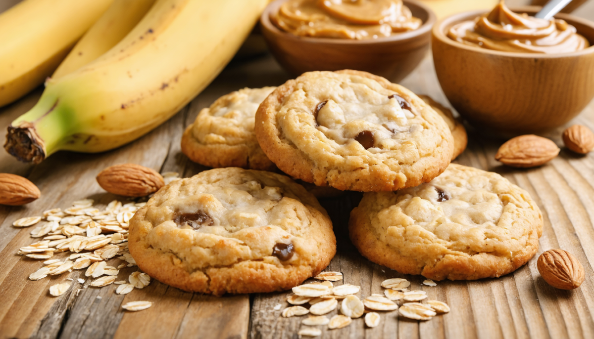 découvrez une recette facile et saine de cookies aux flocons d’avoine, sans beurre ni sucre, avec seulement 3 ingrédients simples pour un goûter gourmand et léger.