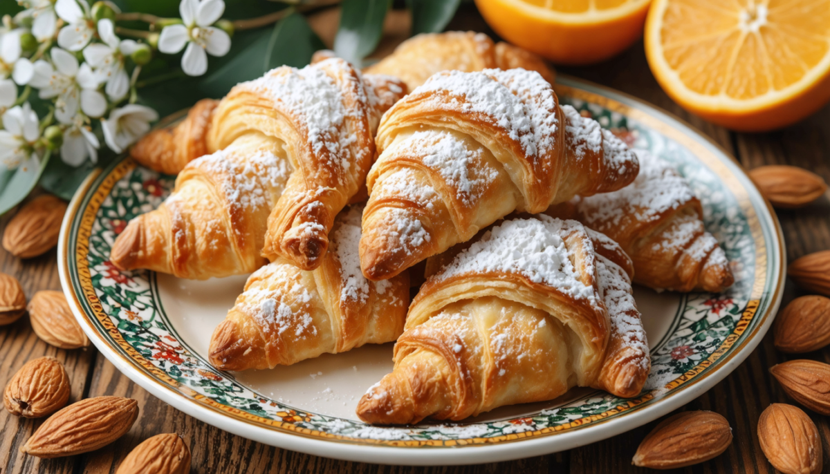 découvrez les cornes de gazelle aux amandes et à la fleur d’oranger, une pâtisserie marocaine délicate qui sublime chaque moment d'attente par son goût raffiné et sa texture fondante.