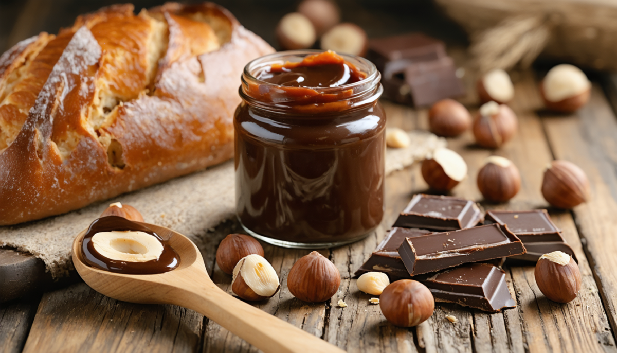 découvrez notre recette maison de pâte à tartiner noisette-chocolat, saine et délicieuse, parfaite pour un goûter gourmand sans additifs industriels.