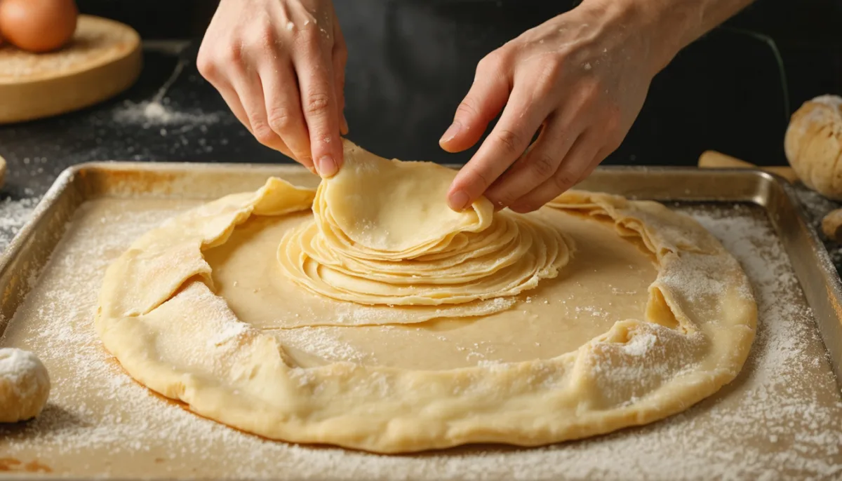 découvrez l'étape incontournable avant la cuisson de votre galette des rois pour éviter que la garniture ne déborde sur la plaque et réussir une pâtisserie parfaite chaque fois.