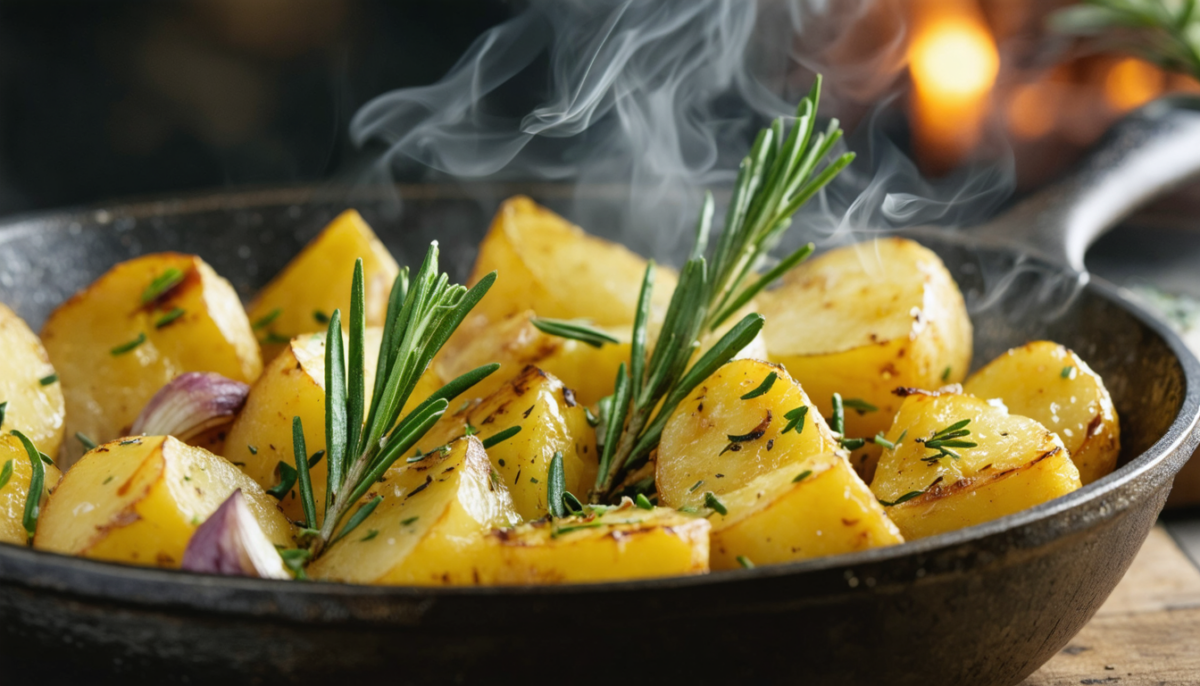 découvrez comment ajouter cet ingrédient secret lors de la cuisson des pommes de terre pour sublimer les saveurs, dégager un parfum envoûtant et obtenir une texture fondante irrésistible.