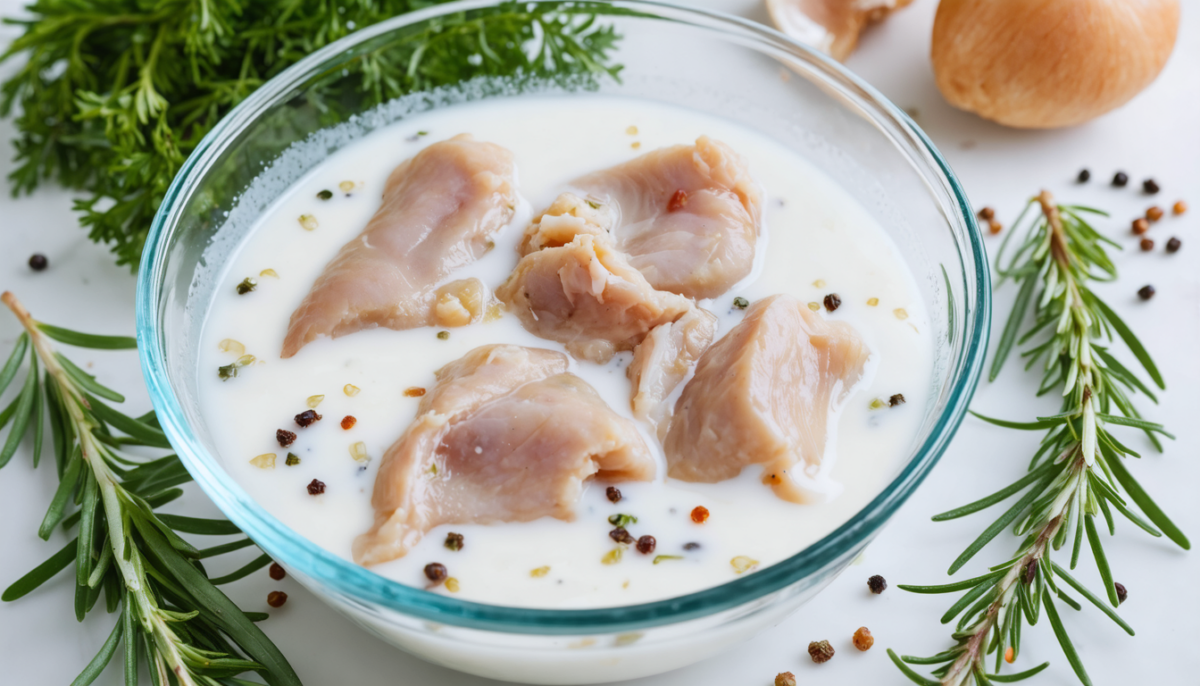 découvrez comment mariner votre poulet avec du kéfir pour une tendreté exceptionnelle et des saveurs uniques, bien au-delà des marinades au yaourt traditionnelles.