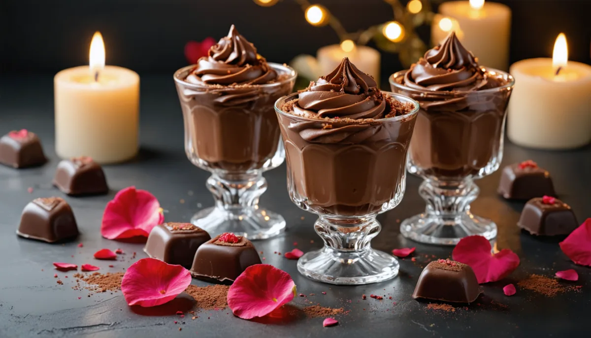 découvrez notre recette incontournable de mousse au chocolat sans œufs, la douceur parfaite pour célébrer la saint-valentin même en période de pénurie.
