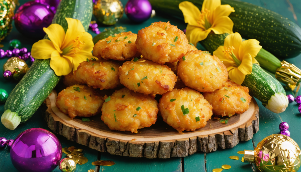 découvrez une recette originale pour mardi gras 2026 avec des fleurs de courgette salées en beignets, une alternative savoureuse aux traditionnels beignets sucrés.