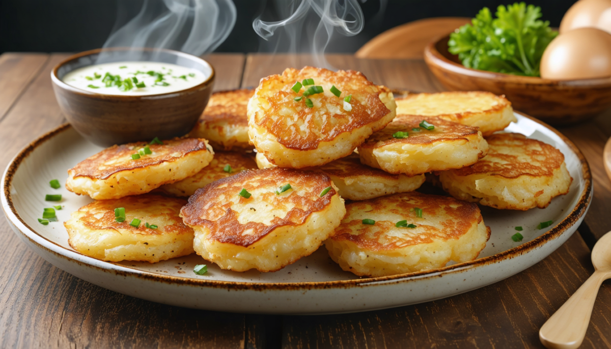découvrez mes galettes de pommes de terre croustillantes et fondantes, prêtes en 10 minutes, une alternative légère et savoureuse aux frites idéale pour toute la famille.