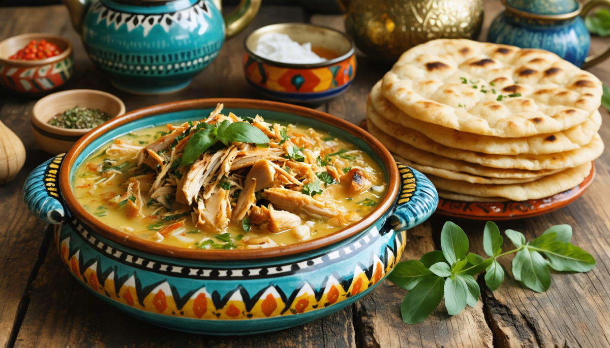 découvrez la recette authentique de la rfissa au poulet et msemen effilochés, un plat traditionnel marocain parfait pour un ramadan chaleureux et convivial dès le premier week-end.