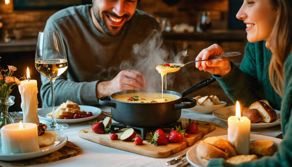 découvrez comment la fondue savoyarde devient le dîner romantique inattendu pour la saint-valentin 2026, séduisant les couples avec une touche gourmande et conviviale.