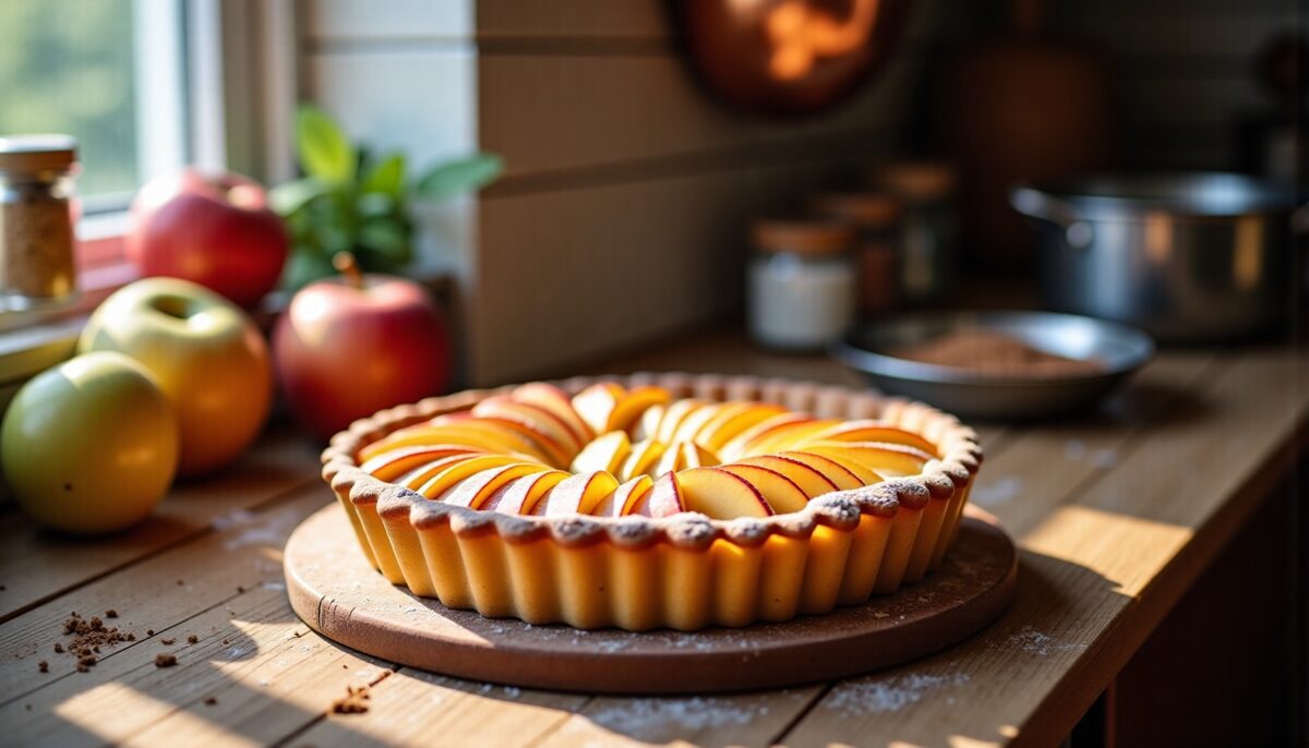 "Quatre ingrédients, zéro tracas : la tarte au yaourt et pommes qui adoucit votre hiver"