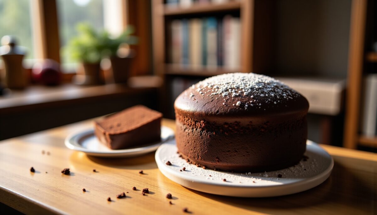 "Chocolat sans gras : le secret d'un gâteau ultra moelleux en 15 minutes"