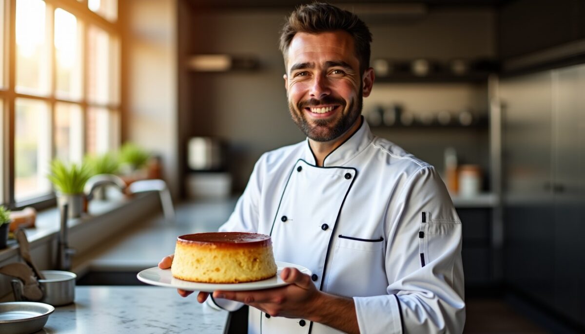 "Un chef français réinvente le gâteau au yaourt : moelleux et fondant comme jamais"