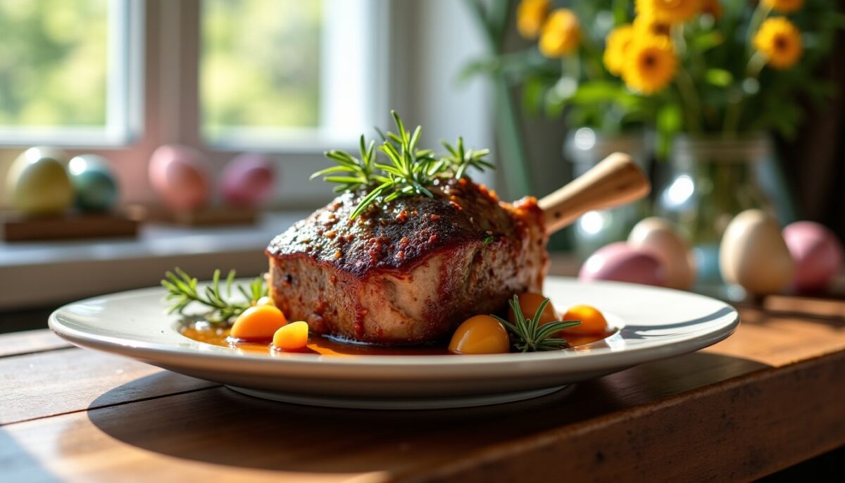 Agneau de Pâques confit au romarin : préparez dès aujourd'hui la marinade pour une viande fondante à souhait le jour J