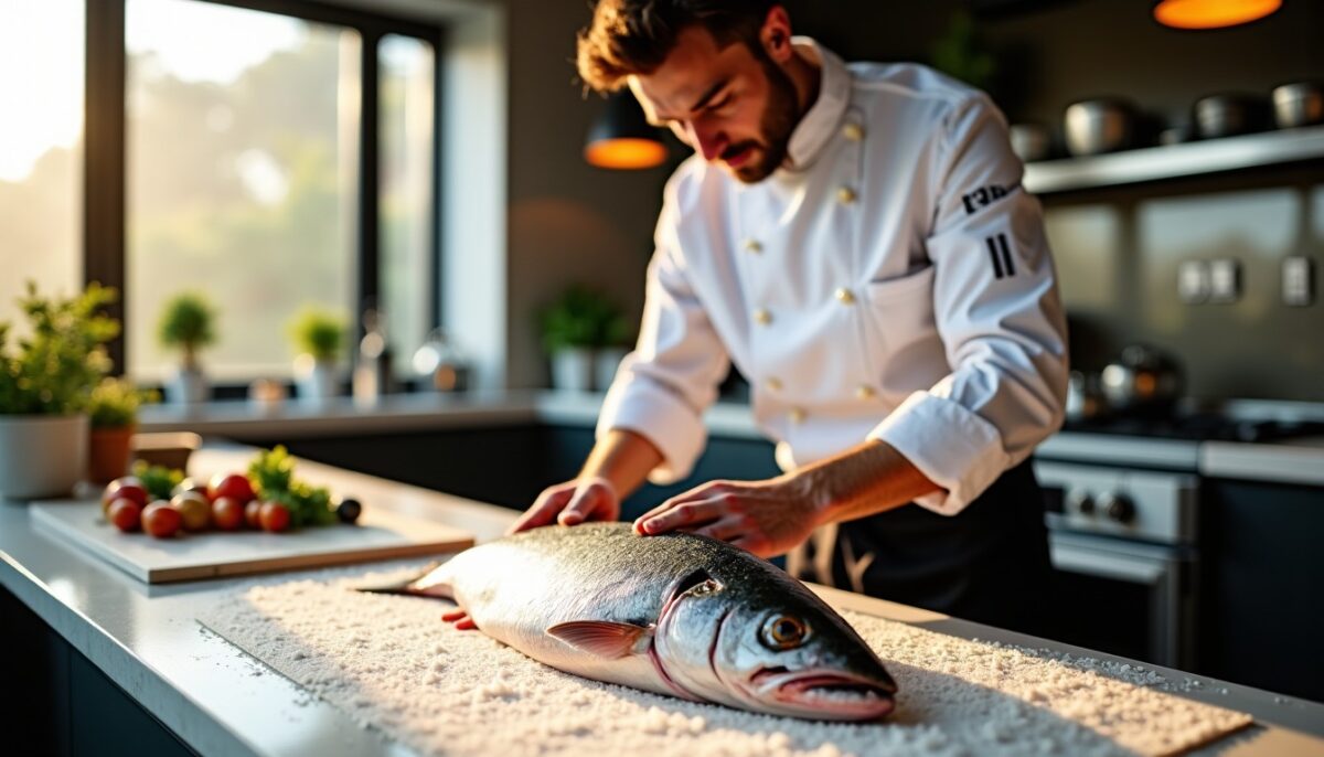 Top Chef 2026 : maîtrisez la cuisson du poisson en croûte de sel étape par étape